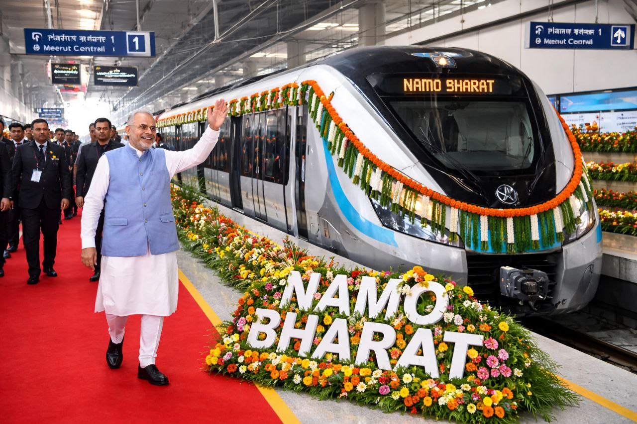 दिल्ली से मेरठ अब मिनटों में: पीएम मोदी आज करेंगे नमो भारत के फुल स्ट्रेच का उद्घाटन
