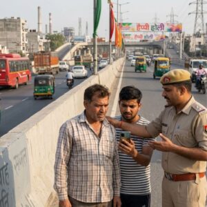 नेशनल हाईवे पर लिखा था मुसलमान के लिए यह रोड नहीं बना है सख्त मना